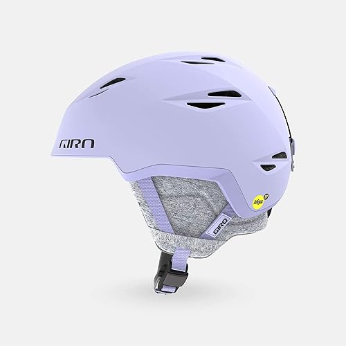 Vista 52 de Giro Casco de nieve esférico Envi 2022 Erizo mate/Calle Rosa