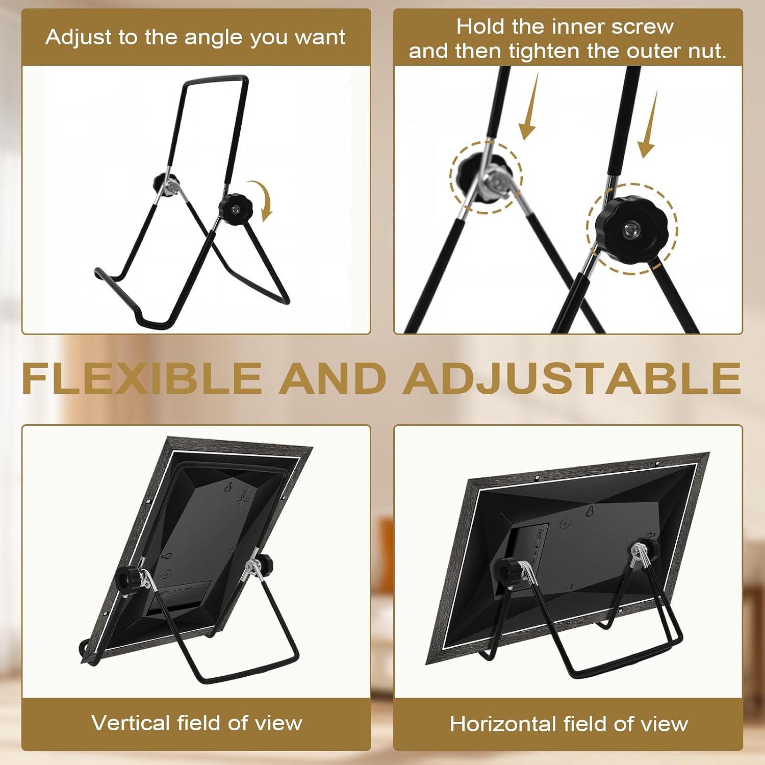 Stand Replacement Compatible with Frameo | Fits for 7-11" Photo,Adjustable,Non-Slip,FoldableFrame Stand Compatible with Frameo Digital