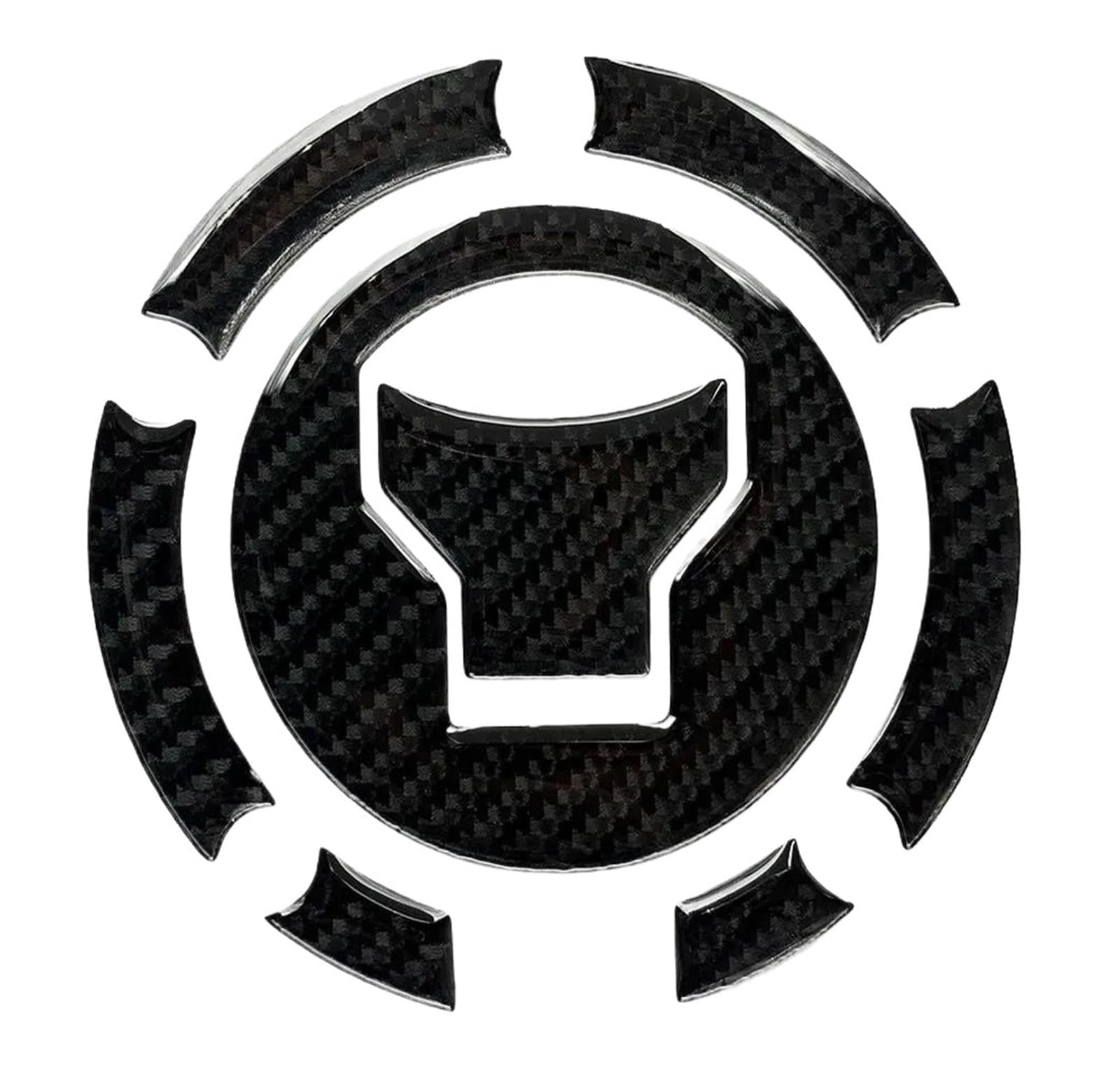 Motorcycle Sticker Motorcycle Fuel Tank Pad Cap Sticker Protector Decal for CBR 600/1000R 600rr 500F/X 650R/F RVF CBR300/250/500R Cbr650r(Decal 11)