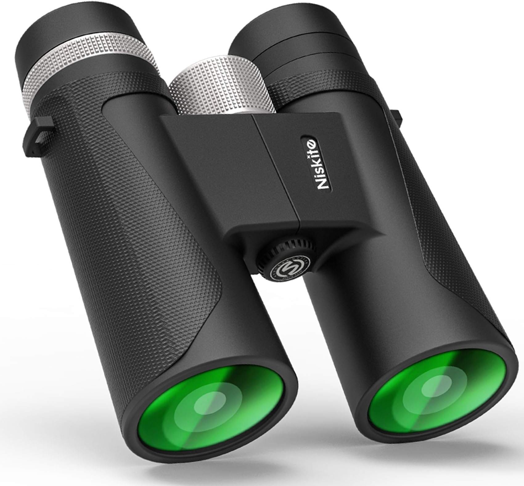 Compact Binoculars for Adults - High Power 12x42 Roof Prism Binocular with Low Light Night Vision,Waterproof Fogproof Binoculars for Bird Watching,Travel,Hunting,Wildlife,Concert