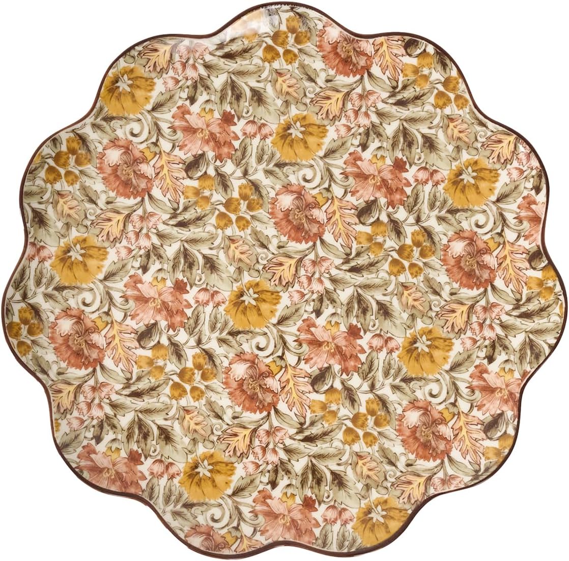 Juliska Willa Charger/Platter - Amber