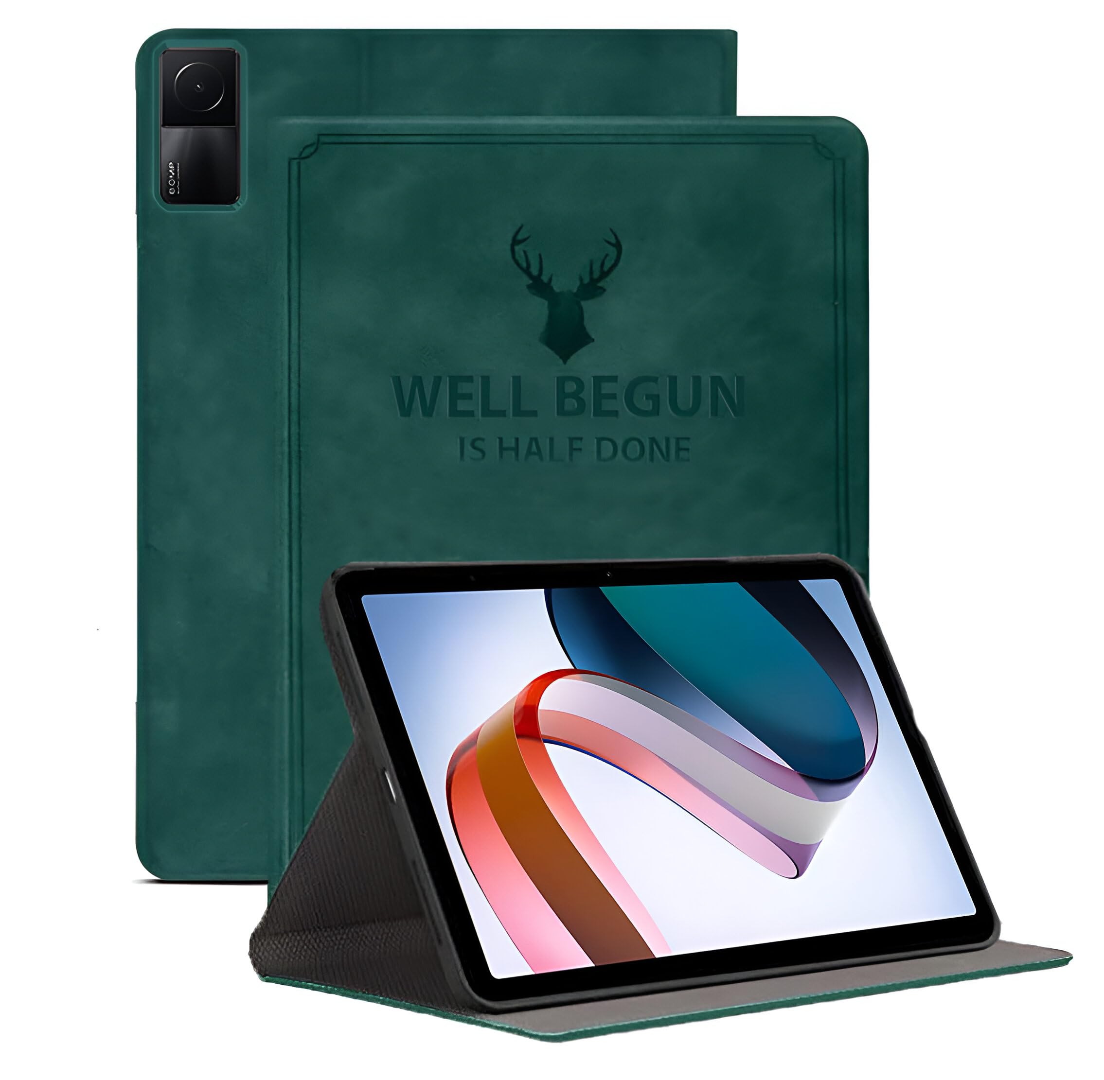 ProElite Deer Flip case Cover for Redmi Pad 10.6" Tablet, Dark Green (B0BJD8FYH4) Amazon Price History, Amazon Price Tracker