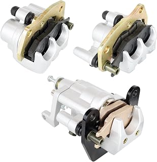 Powersports Replacement Parts for Front And Rear Brake Caliper W/Pads for Yamaha for RHINO 660 YXR660 4X4 2004-2007 Mod-C33C-17242