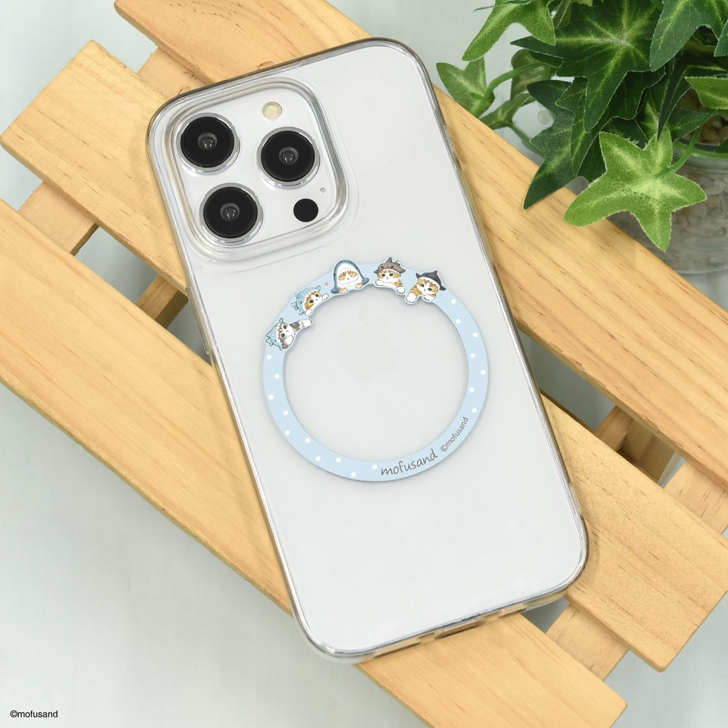 Gourmandies MOFU-27A Metal Sticker for Mofusand MagSafe