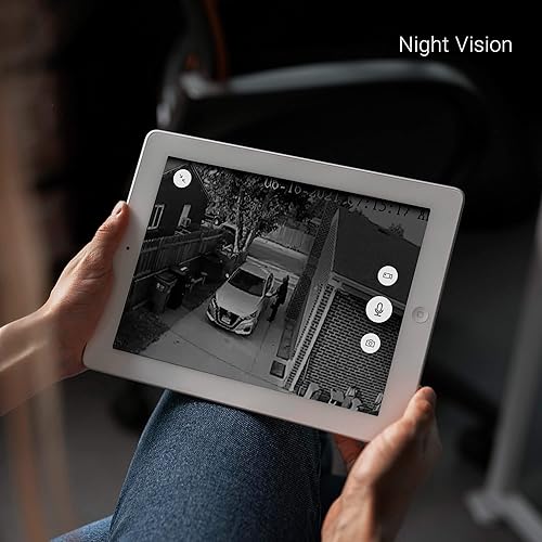 Miniatura 3 de Zmodo Cámara de seguridad inalámbrica para exteriores, cámara enchufable HD 1080P, visión nocturna, detección de movimiento, dección AI, nube,
