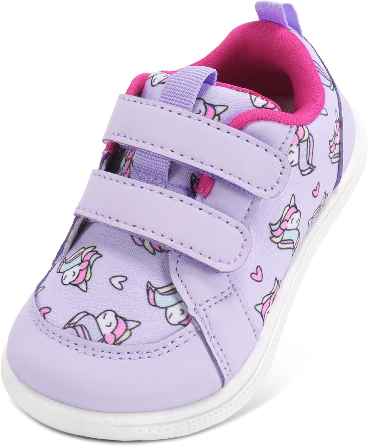 Wide Toe Box Toddler Shoes Boys Girls Barefoot Shoes Lightweight Kid Tennis Sneakers Non-Slip Zero Drop First Walking Running Shoe for School Outdoor Indoor Sports