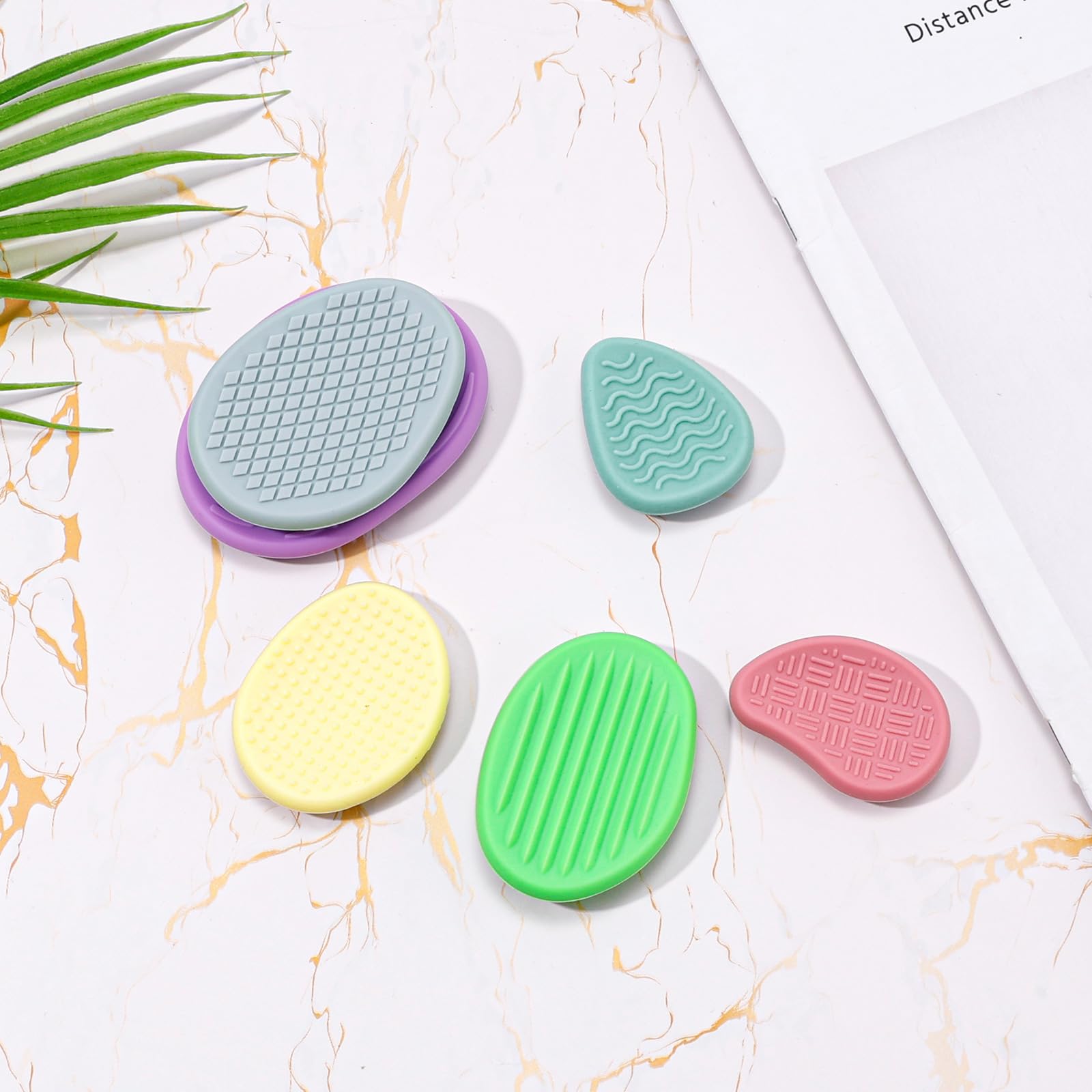 6 Pcs Fidget Toys Stone - Image 3