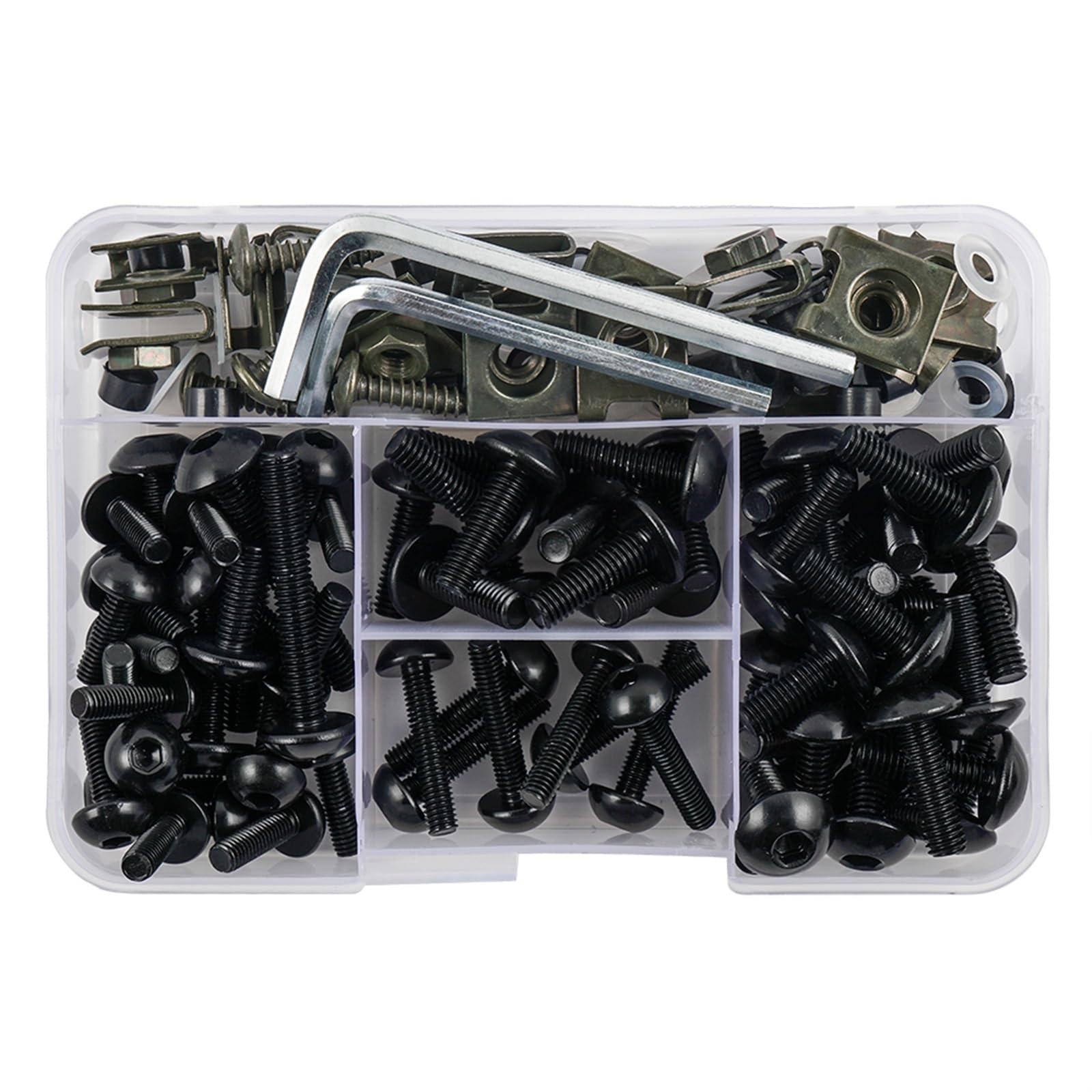 Viti per Carrozzeria Set Compatibile con CBR600F3 per CBR600F4 Kit di Combinazione di Viti per Moto Kit di Combinazione di Bulloni per Moto Decorazione di Bulloni di Collegamento A Vite