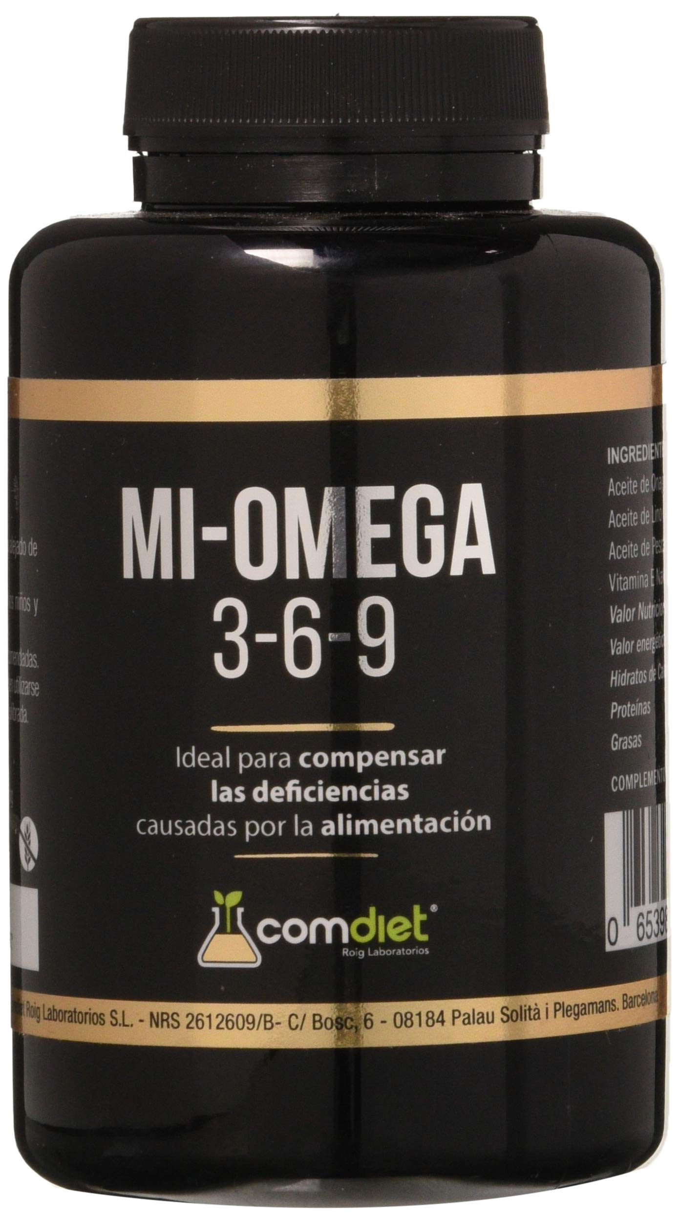 Comdiet Mi Omega 1000 mg (3-6-9) 80 gélules