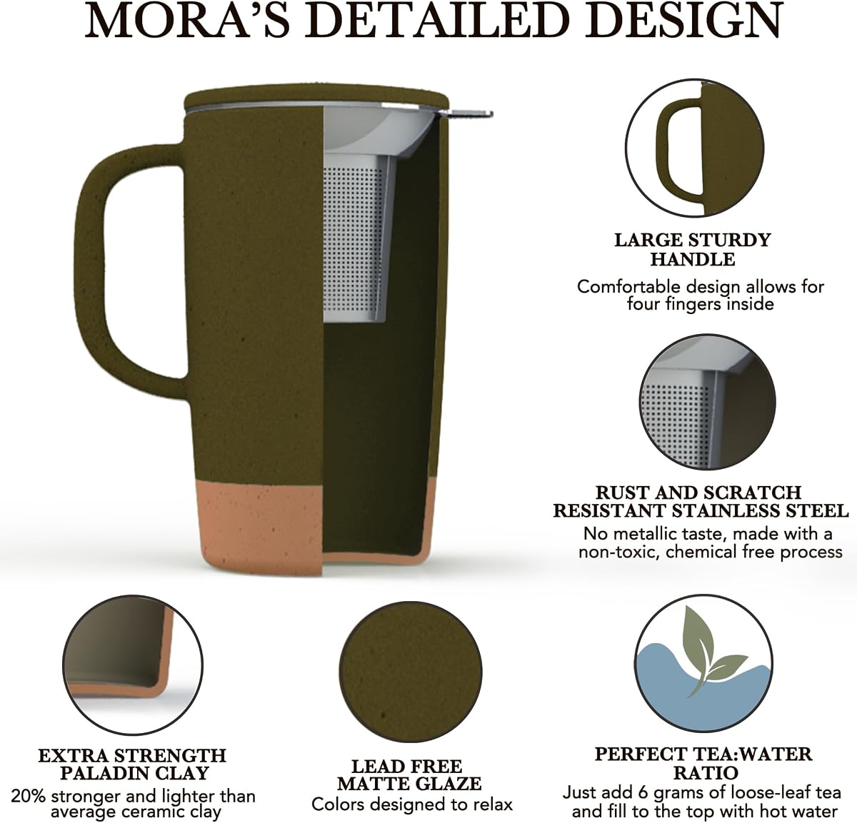 Artisanal Loose Leaf Tea & Infuser Mug Hamper view 2