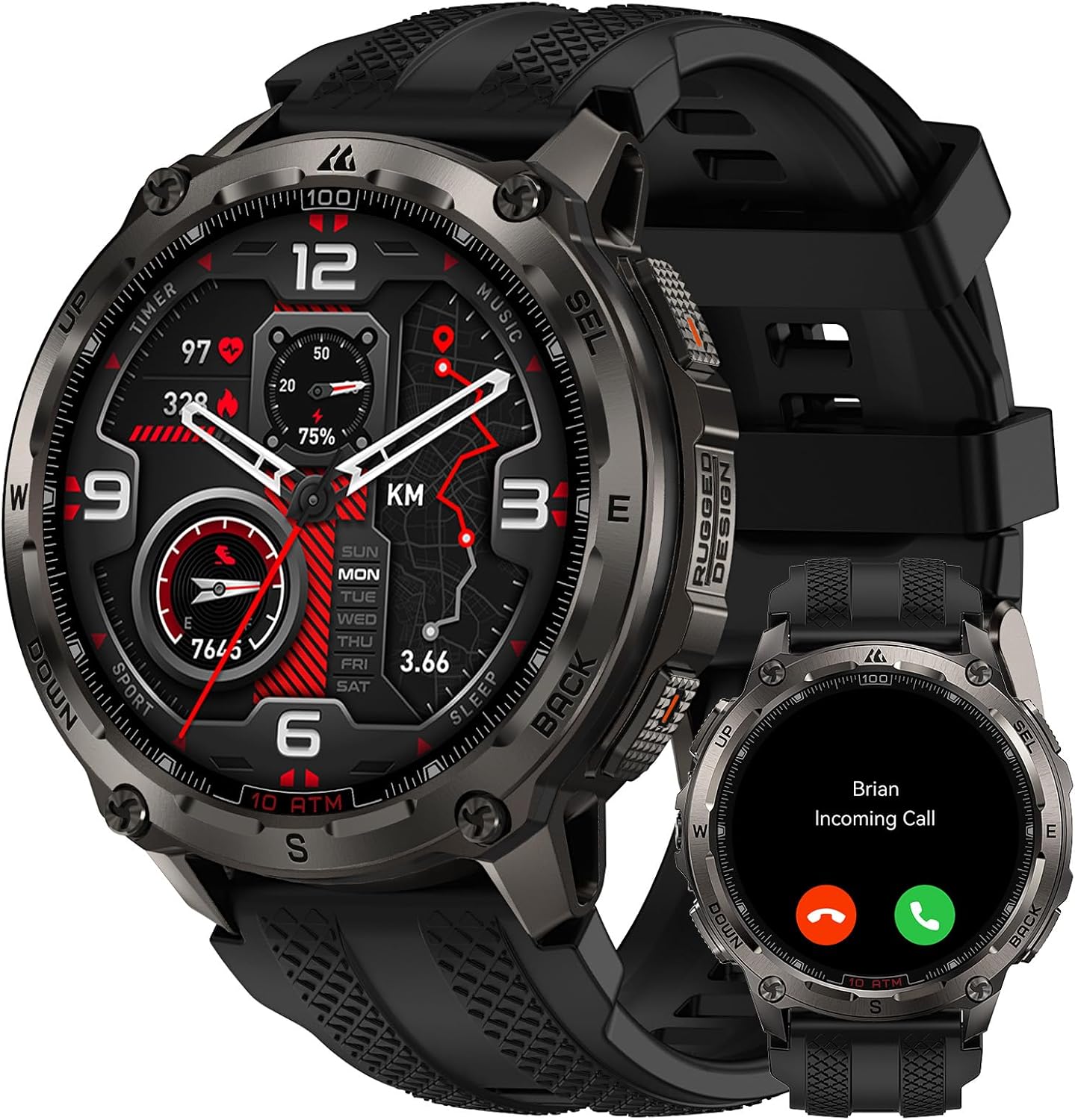 KOSPET Tank T4 Smartwatch and accessories