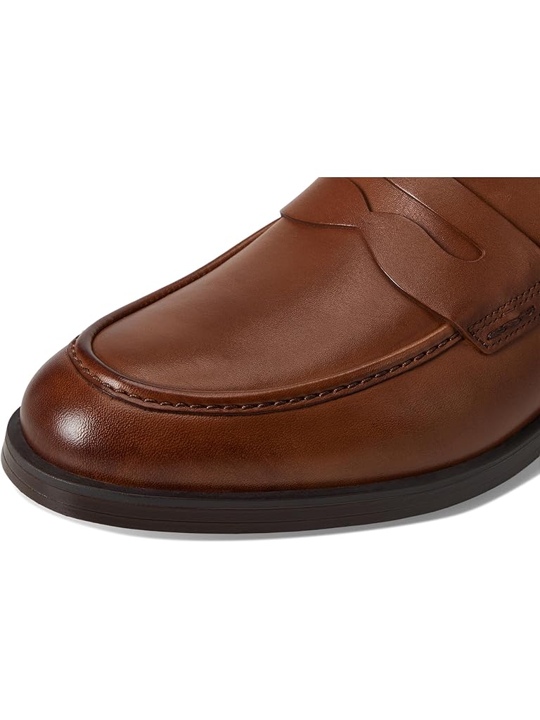 Brown Cole Haan Newmark Grand Penny Loafers