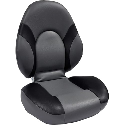 SM1010010516 Centrics Boat Seat - Dark Gray/Ebony