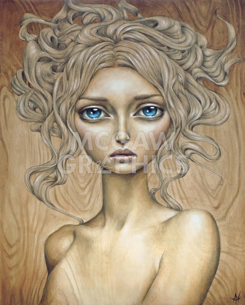 McGaw Graphics Believer by Mandy Tsung, Art Print Poster, Paper Size 14" x 11" Image Size 10" x 8"(1673)