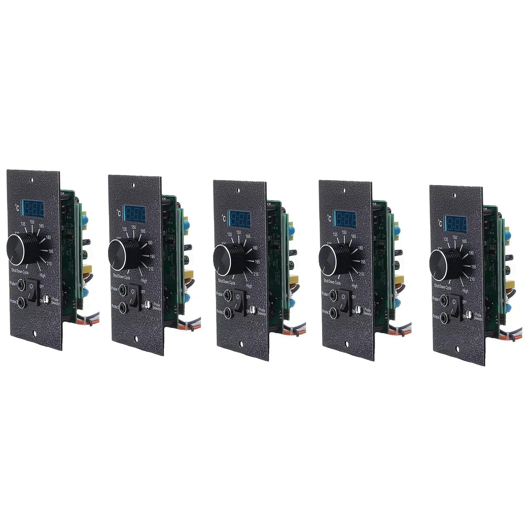 Jnchdghwa 5X Digital Thermostat Upgrade Controller Board Replacement for Pellet Grill
