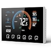 Smart Thermostat for Home, Black-Q4