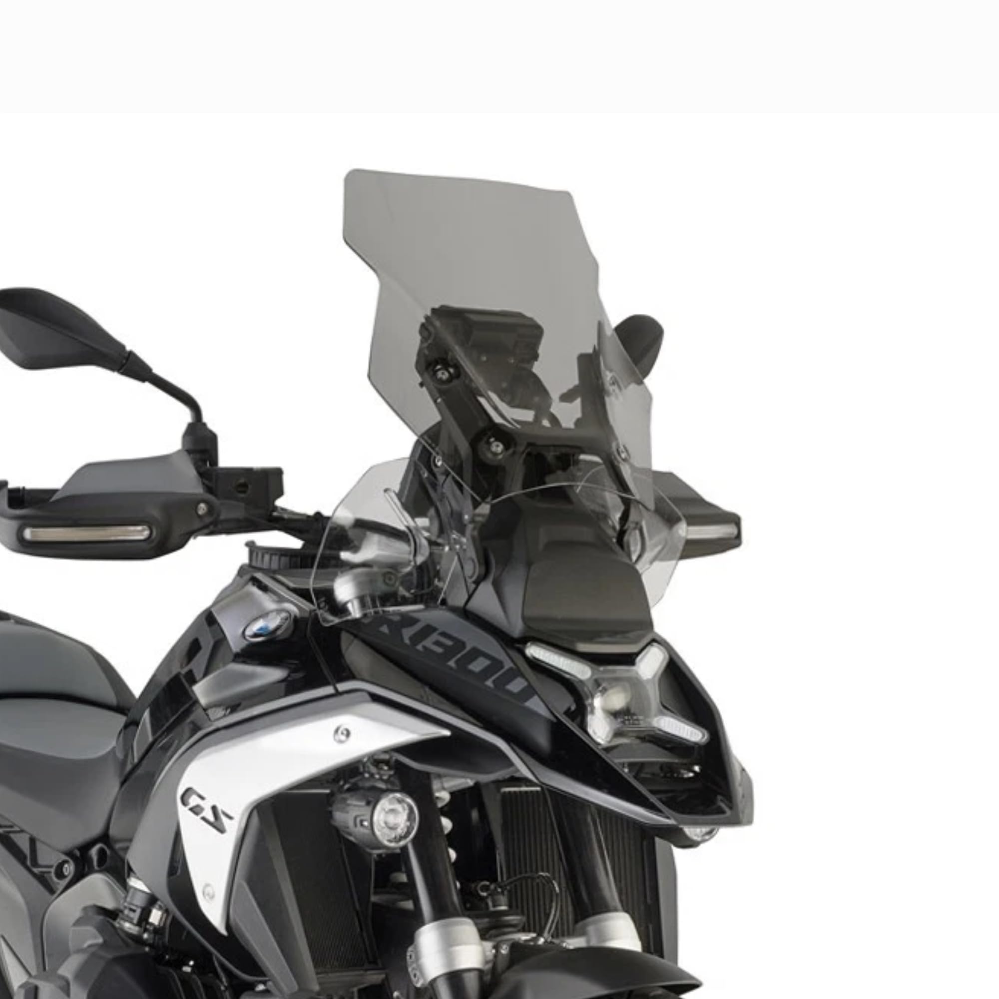 Cupolino Moto Parabrezza Plexiglass JD9 TOURING Fume Chiaro COMPATIBILE CON BMW R 1300 GS/Adventure 2023-2026