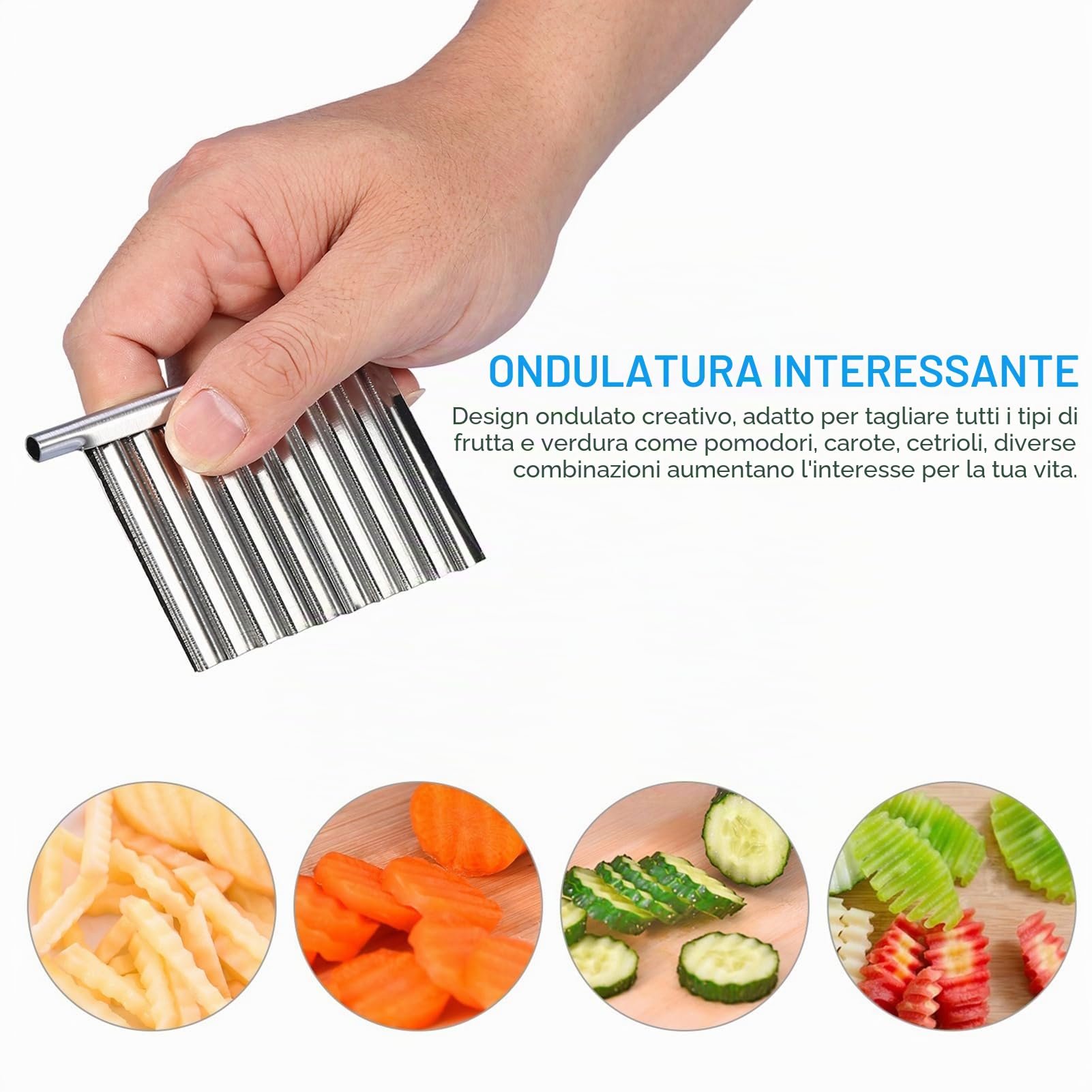 Qiilu 80 pezzi set Culinaria Scultura Peeling Strumenti Kit Per Frutta Verdura Trim Coltello Affettare Frutta Zucca Per Carvg Strumenti Scultura