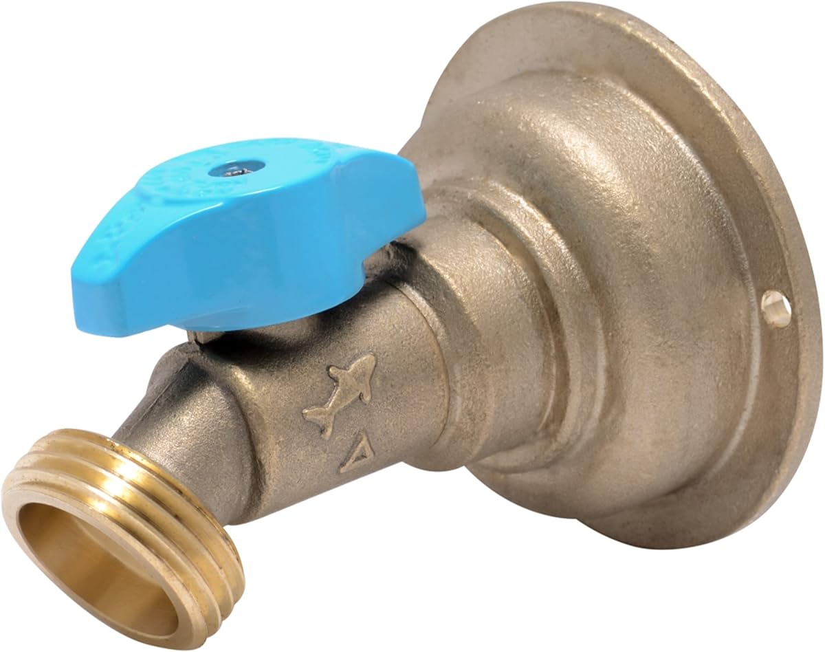Babero para manguera de 45 grados MHT de 3/4 x 3/4 pulgadas, cuarto de vuelta, accesorio de plomería de latón a presión, tubería PEX, cobre, CPVC, PE-RT, HDPE, 24631LF