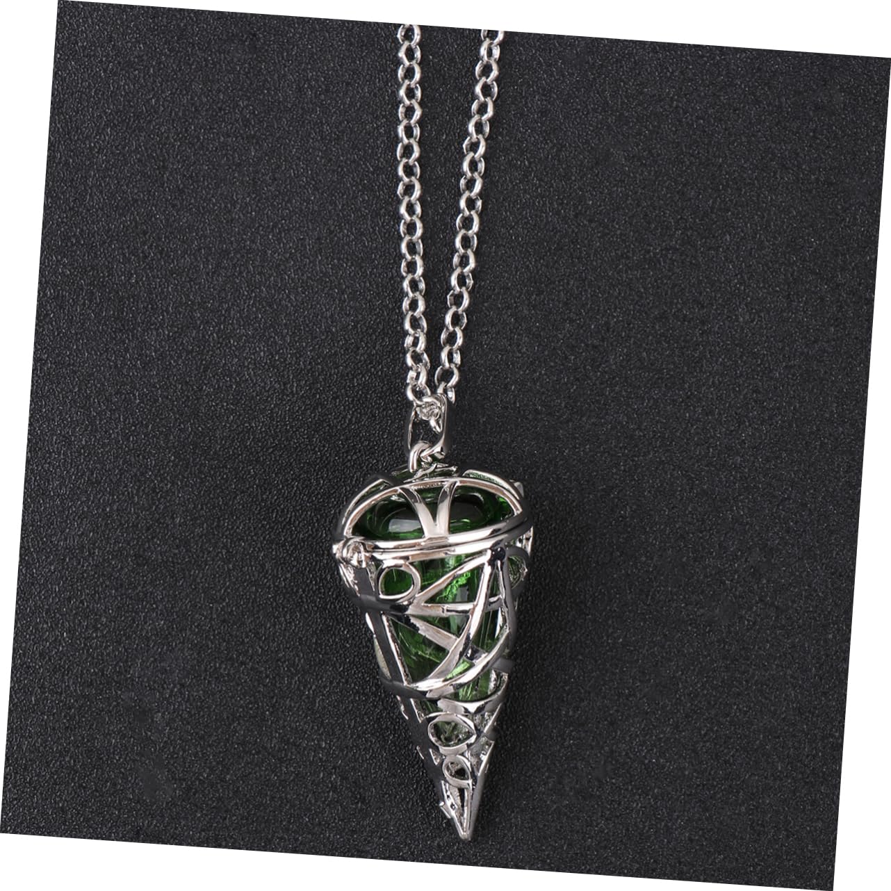 GALPADA Pendente Conico Collane Girocollo Da Donna Gioielli Pendente Scavato Collana Di Aromaterapia Ciondolo Olio Essenziale Collane Di Coppia Diffusori Per Oli Essenziali
