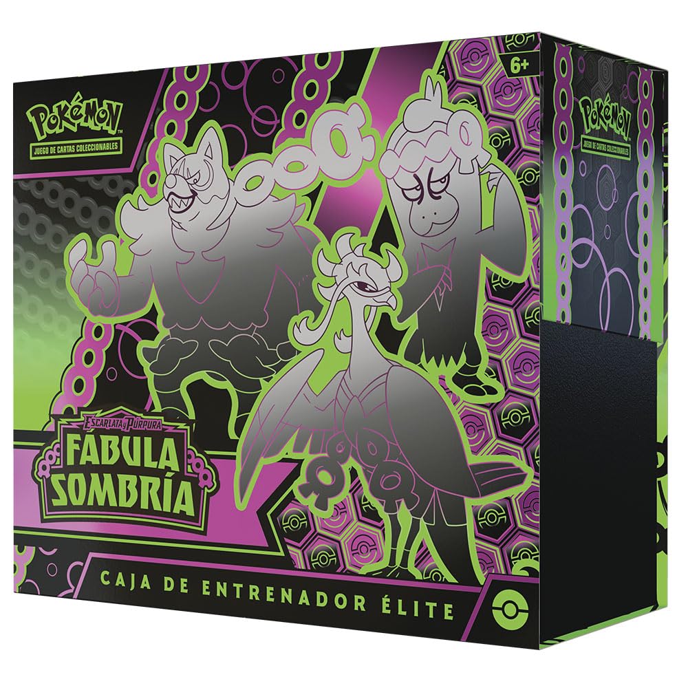 BANDAI PC50538 Juego de Cartas Pokémon TCG: SV 6.5 Elite Trainer Box, Multicolor, Cartas Coleccionable para los Amantes del Anime, Versión en Español