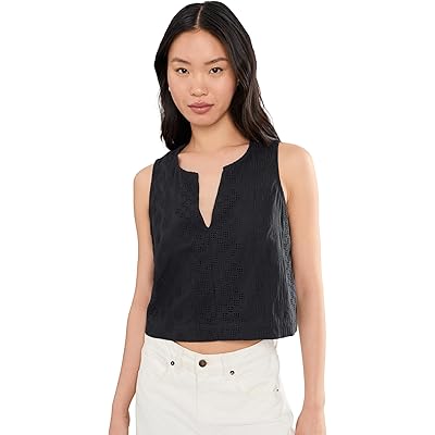 Splendid Kenzie Geo Eyelet Tank lead