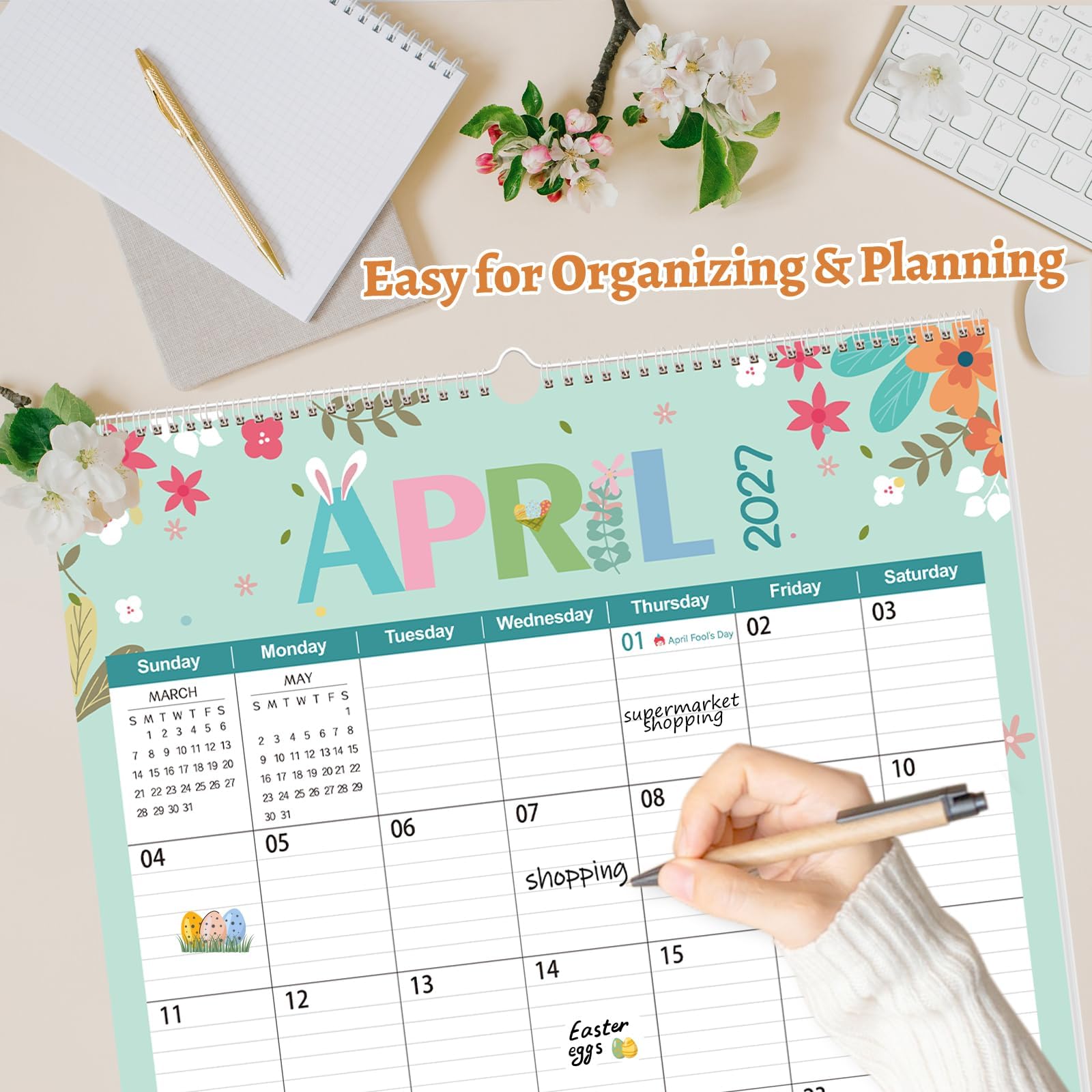 Amazon.com: GuassLee Extra Large Wall Calendar 2026-2028, 36-Month