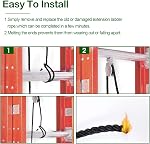 Remplacement de la corde d'extension Werner Remplacement d'allongement AC30-2 | pour toutes les échelles d'extension avec poulie simple 40FT La corde de l'échelle (1 Boîte)