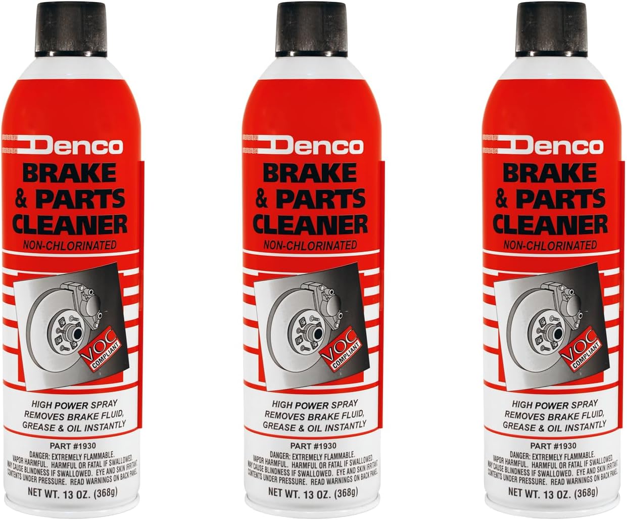 Denco 1930 Brake Parts Cleaner Low VOC NonChlorinated