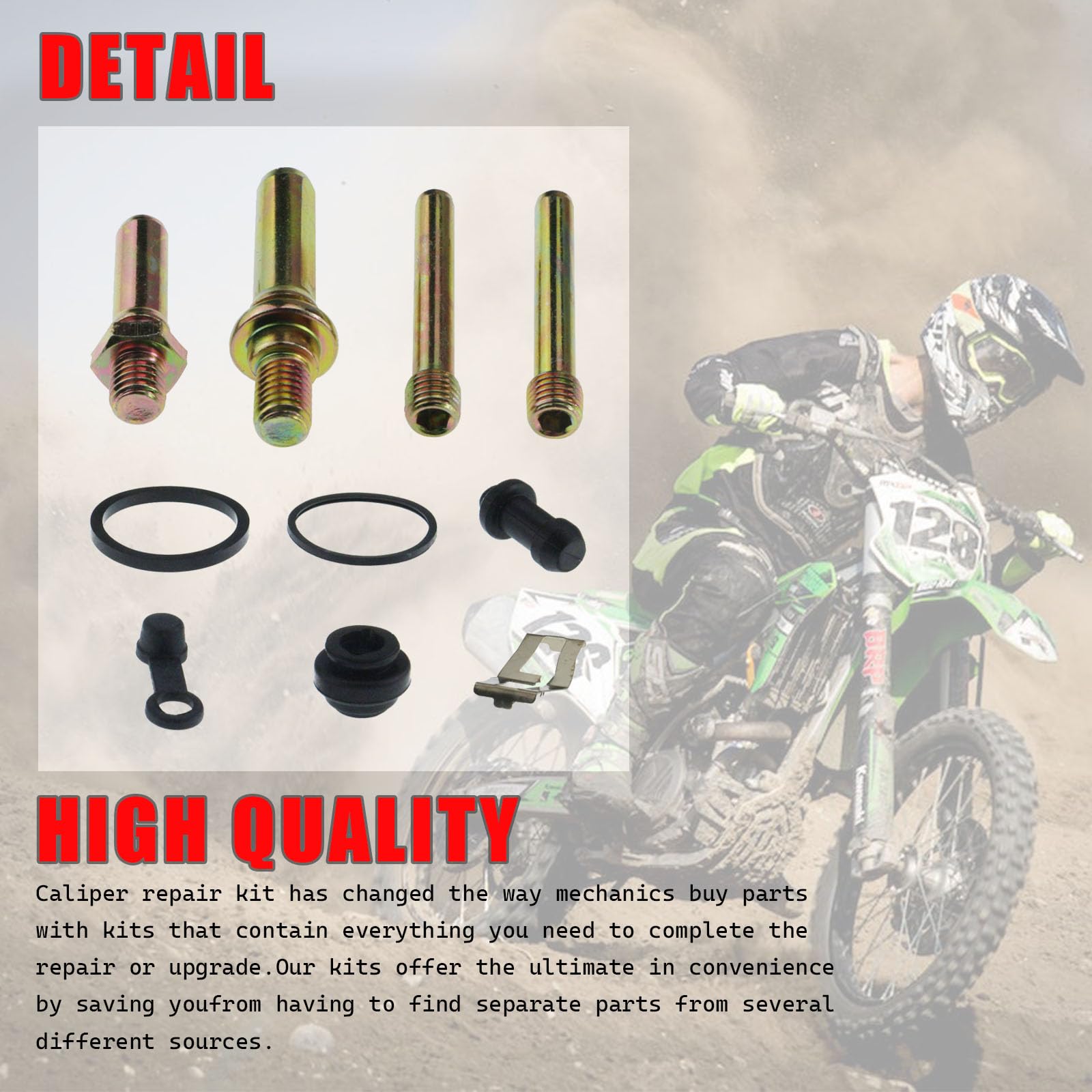 Pro X Front Brake Caliper Rebuild Kit | Pryme