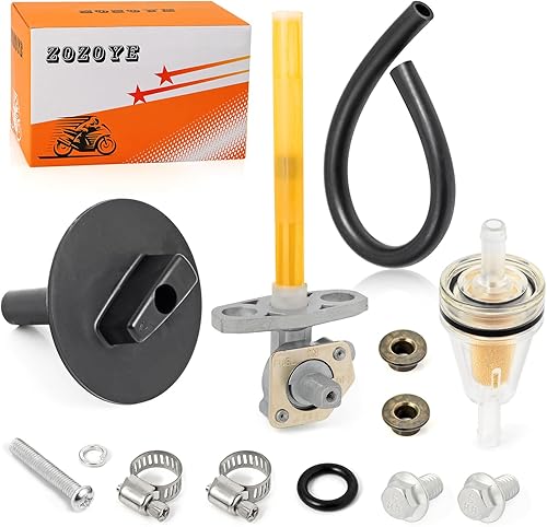 Grifo de válvula de gasolina y palanca para Honda Foreman 400 450 TRX400FW TRX450 S ES 4x4 1995-2004 Rincon 650 TRX650 2003-2005 16950-HM7-003