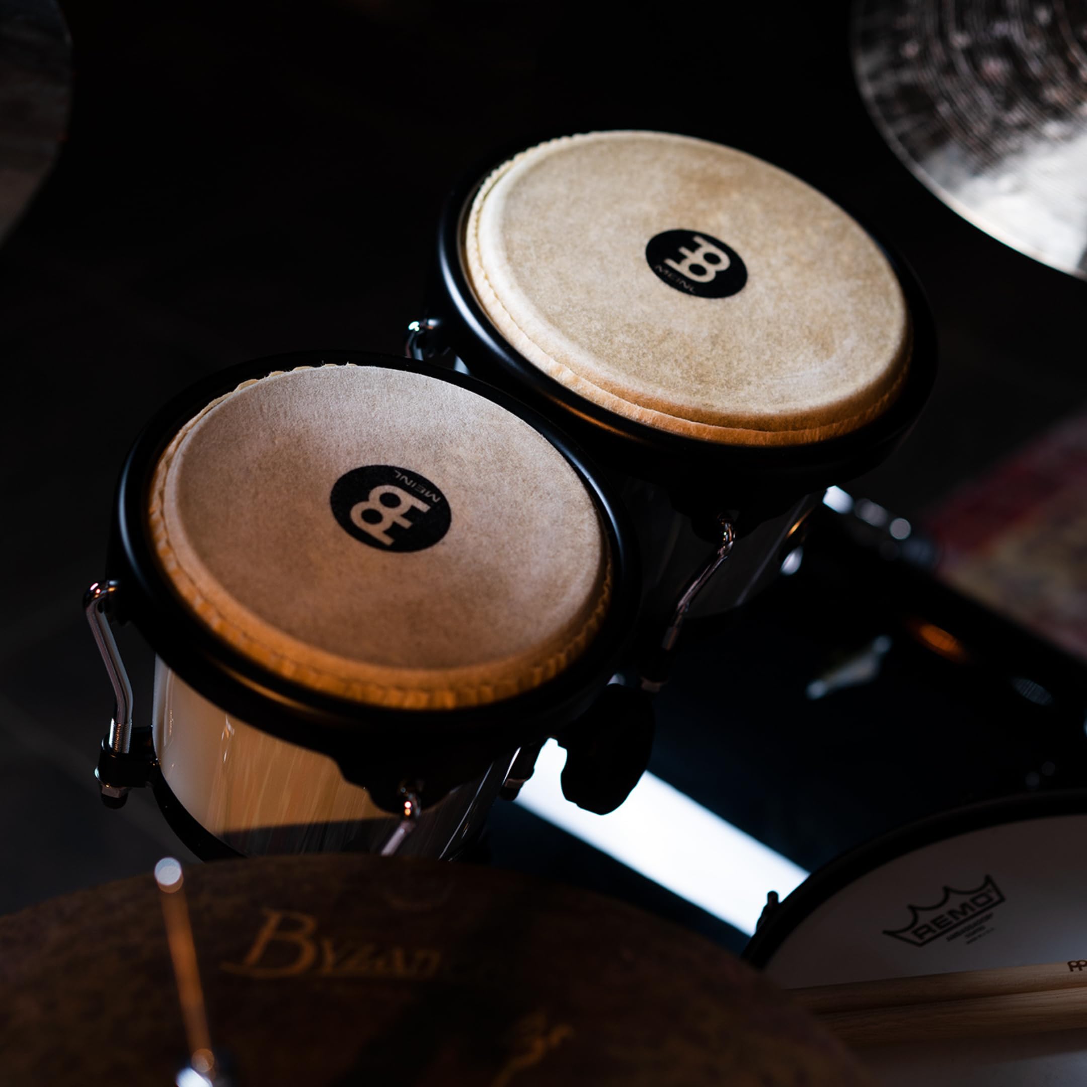 Meinl Percussion Journey Series HB50 Bongo, Ultimate Gray