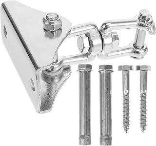 Lurrose Stainless Steel Ceiling Hanger for Hammock and Chair, Heavy Duty