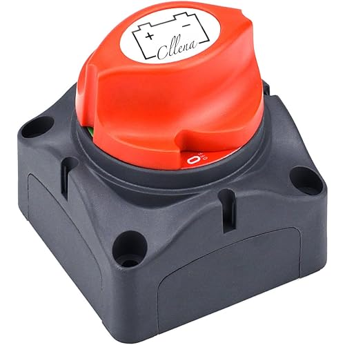 Cllena Battery Disconnect Switch for Marine Boat Car Rv ATV Vehicles