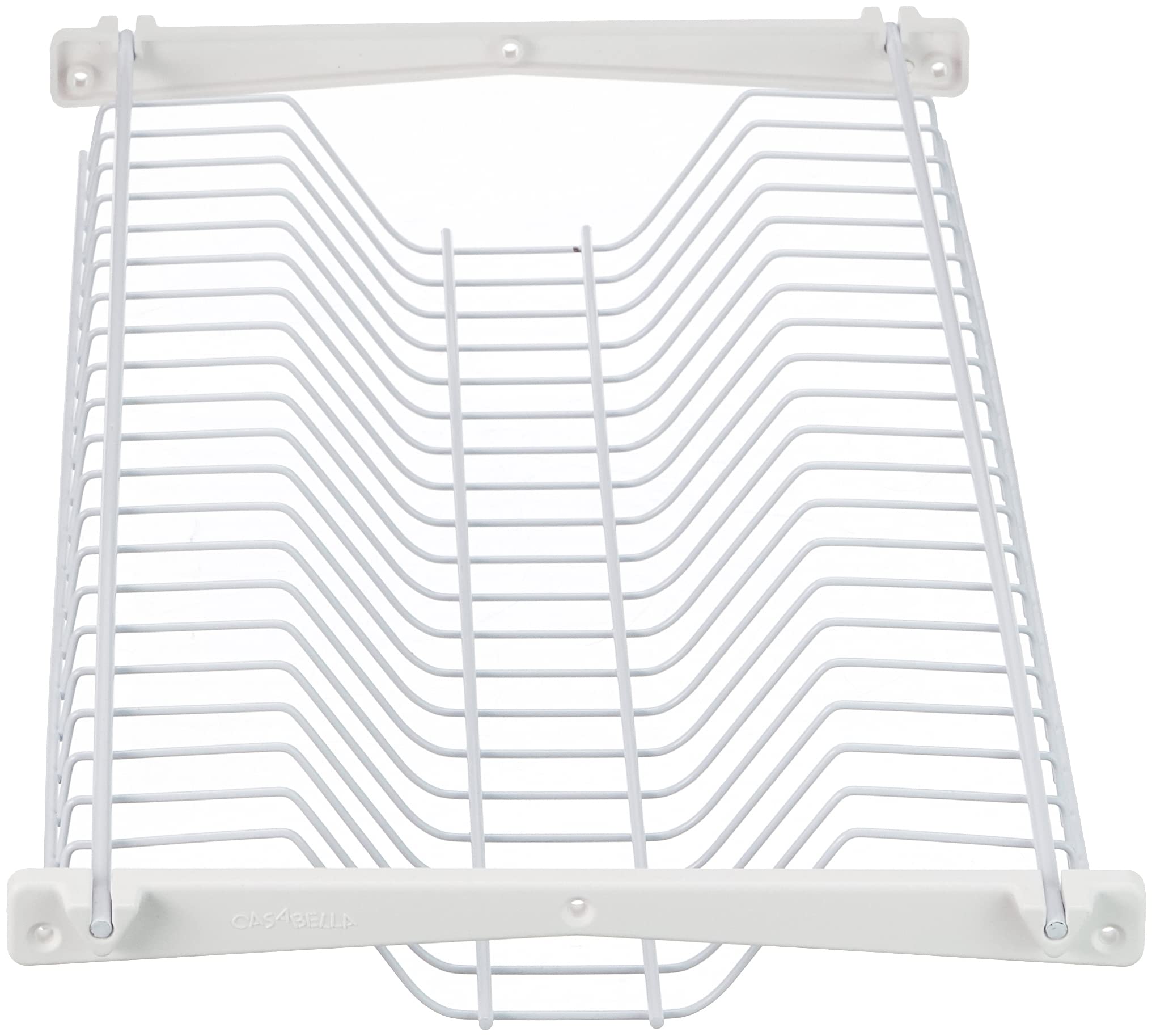 casabriko escurreplatos de empotrar, Acero Barnizado, Blanco