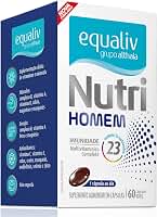 Equaliv Nutri Homem Suplemento Multivitamínico - 60 Cápsulas Gel