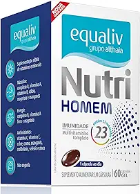 Equaliv Nutri Homem, 60 Cápsulas - Equaliv