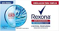 Rexona Pack Sabonete Em Barra Antibacterial Limpeza Profunda Envoltório 6 Unidades De 84G Cada Leve Mais Pague Menos