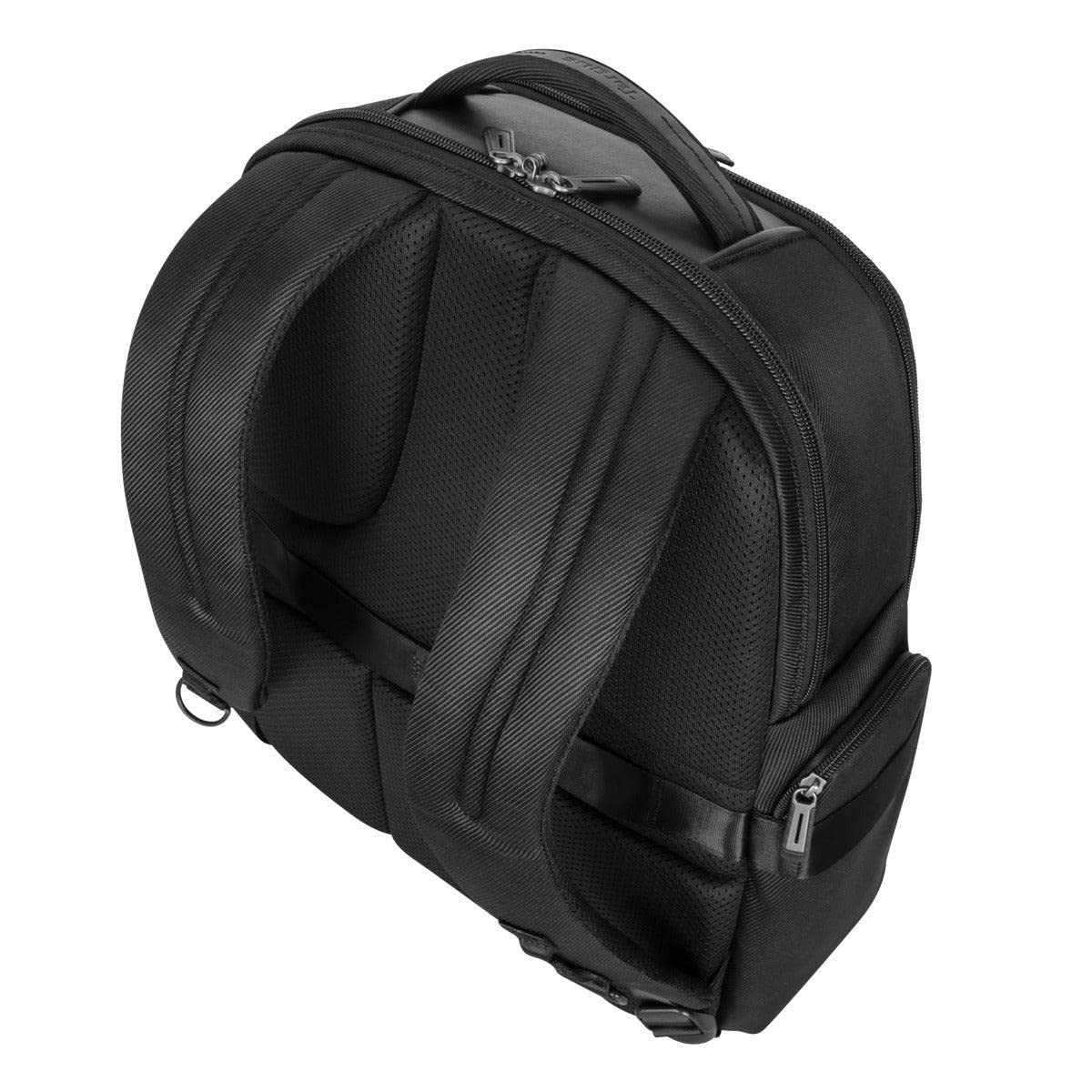 Targus - Bolsas de viaje para laptop, ligeras, bolsillos acolchados para laptop, cremalleras, color negro