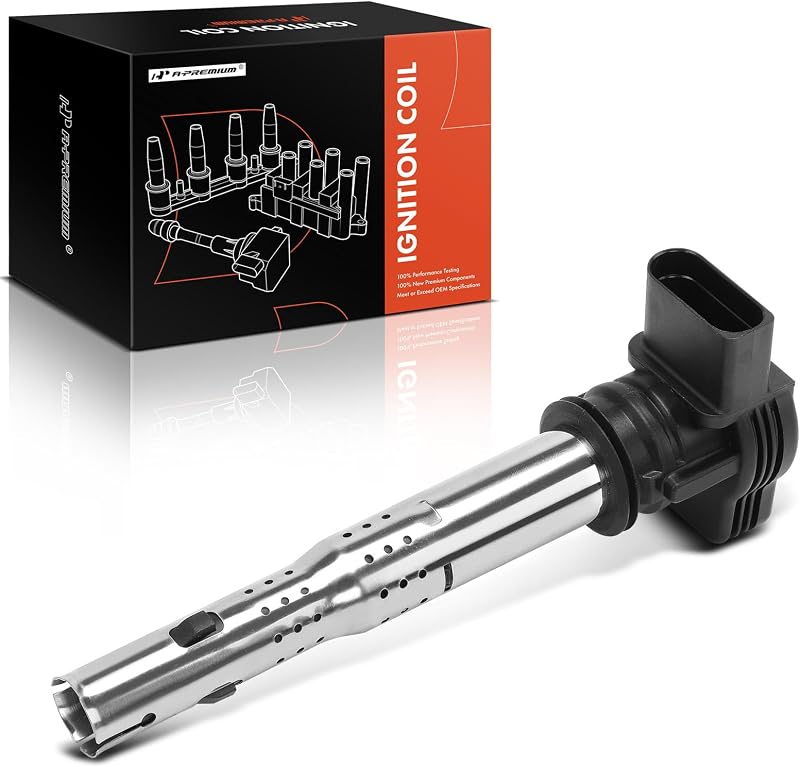 Bobina de ignição do motor A-Premium 07K905715A para Audi, Lamborghini e Volkswagen – 1 unidade
