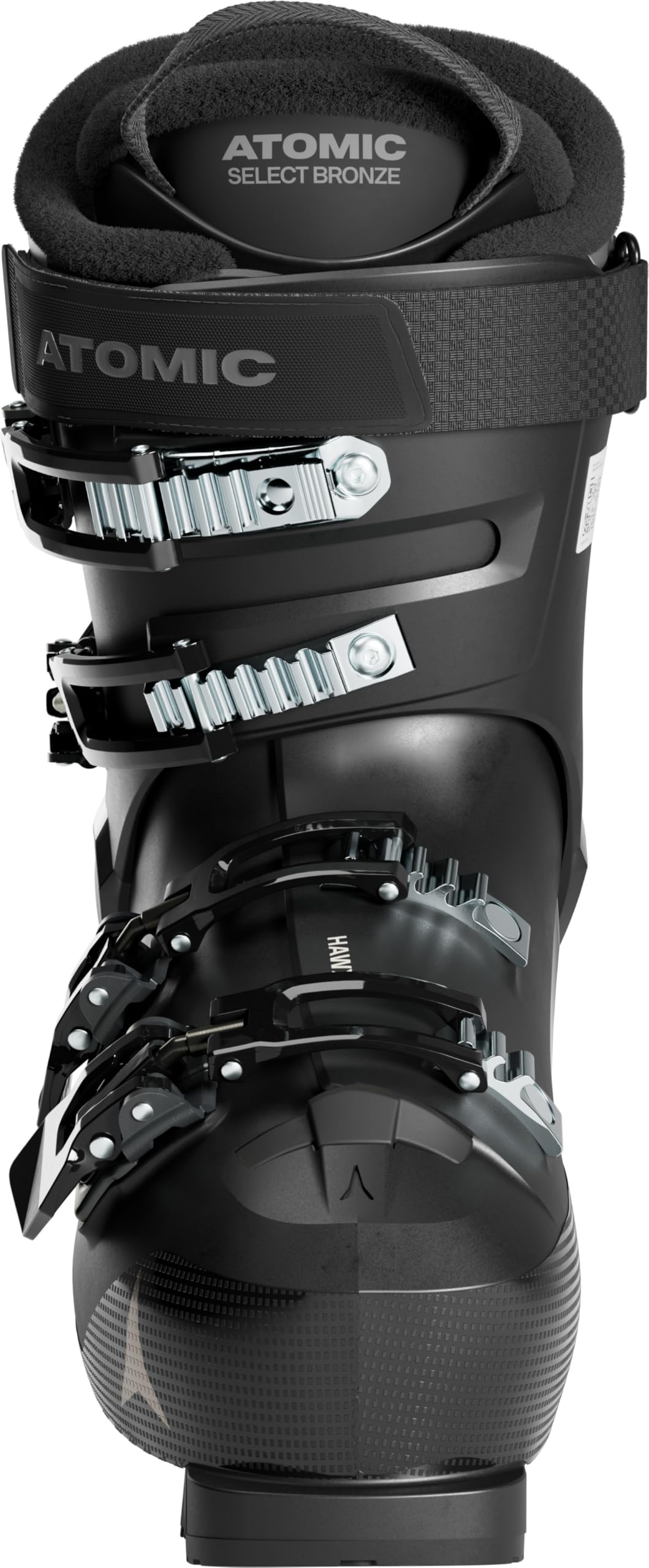ATOMIC HAWX Magna 75 W Skischuhe - Alpin-Skischuh für Damen/Erwachsene in Schwarz - 102mm breite Passform - Stabile Prolite Konstruktion - Memory Fit für präzisen Sitz