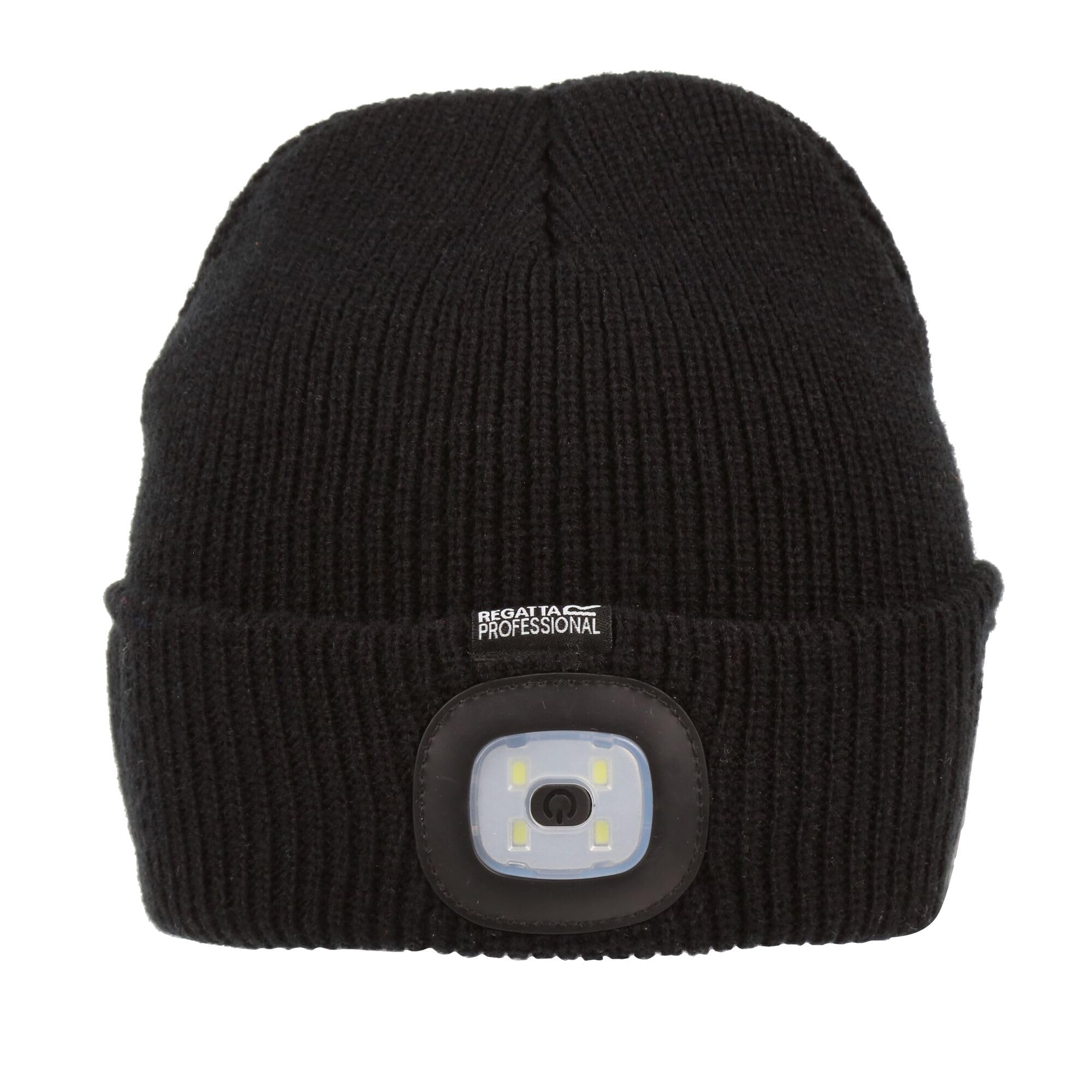 Regatta Unisex Adult Pro Spotlight Torch Beanie (One Size) (Black)