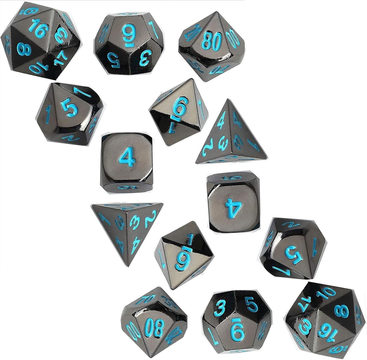 Amazon.co.jp: AUSTOR 多面体ダイス42個 20面体ゲームダイスセット ミックスカラーダイス詰め合わせ  ブラックベルベット収納バッグ付き DND RPG MTG テーブルゲーム用 : おもちゃ ゲームダイスセット ゲームエンターテイメントダイスセット亜鉛合金ダイス電気めっき塗装プロセスダイス（2セット） ロールプレイングゲー