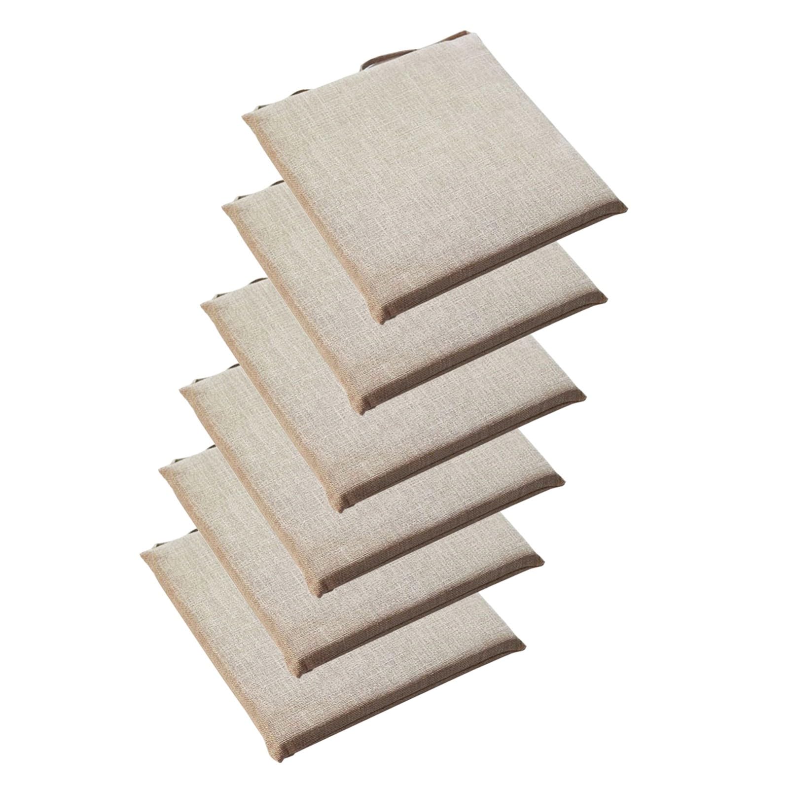 Galette de chaise contre les assises dures coussin de siège déhoussable