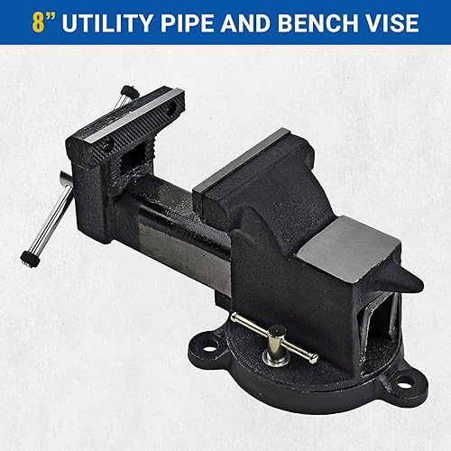 Miniatura 2 de Yost Vises 904-AS - Mordaza de acero para banco, 8"
