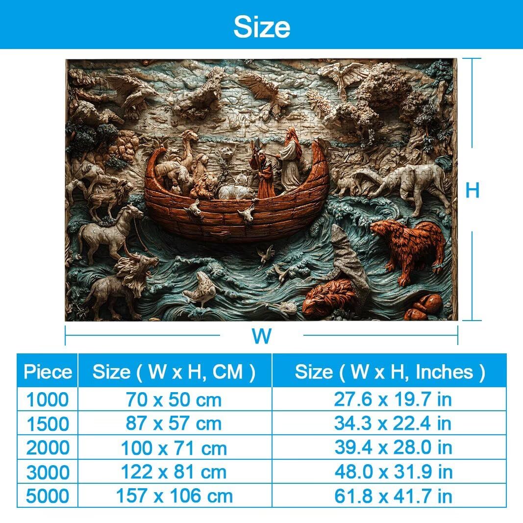 Puzzle 3000 Pièces Adultes, Puzzle 3000 Pieces Bateau, Cadeau Femme -2164
