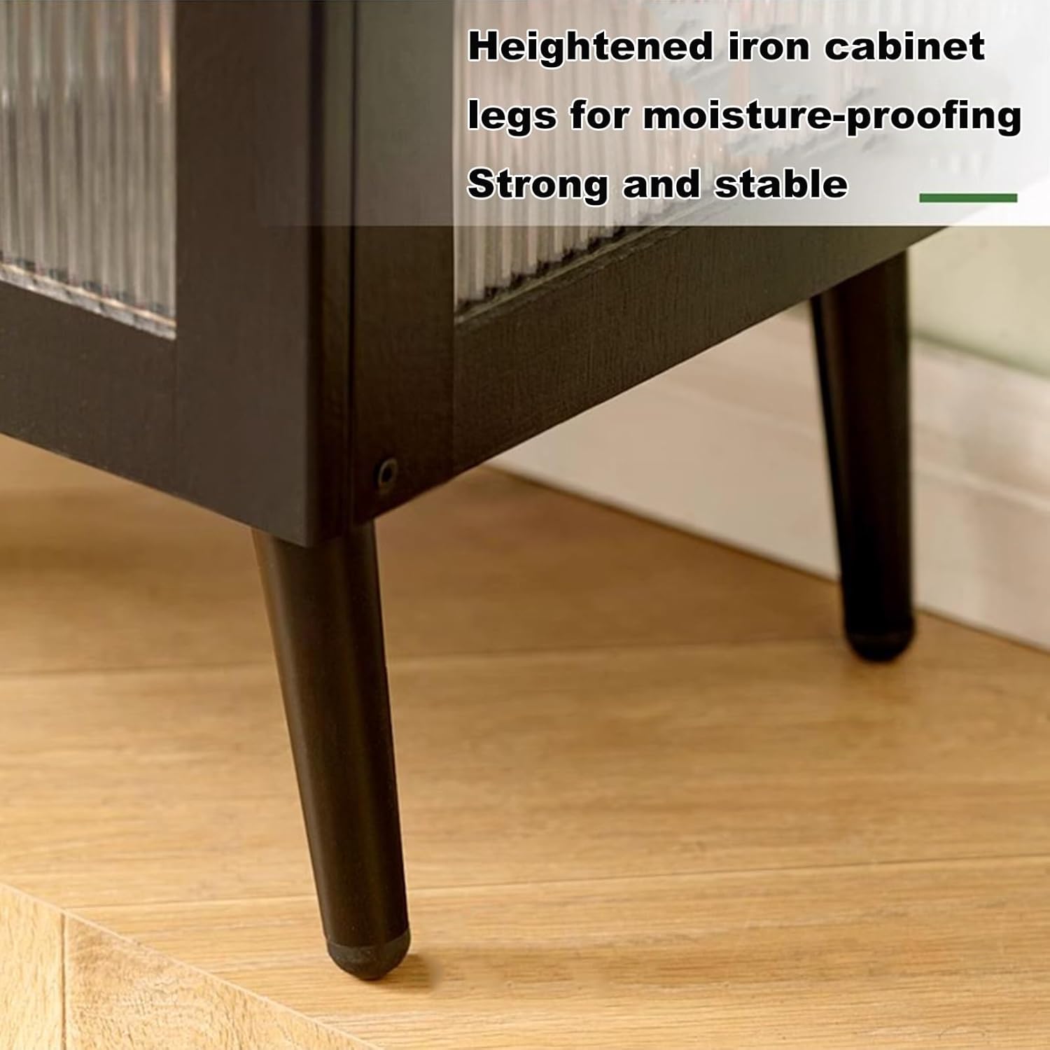 Display Cabinet Toys Display Shelf，Display Cabinet with Acrylic,Natural Bamboo Collection Box Storage Cabinet，The Door Alone Display Case Curio Cabinet ，for Bedroom/Living Room and Study (C