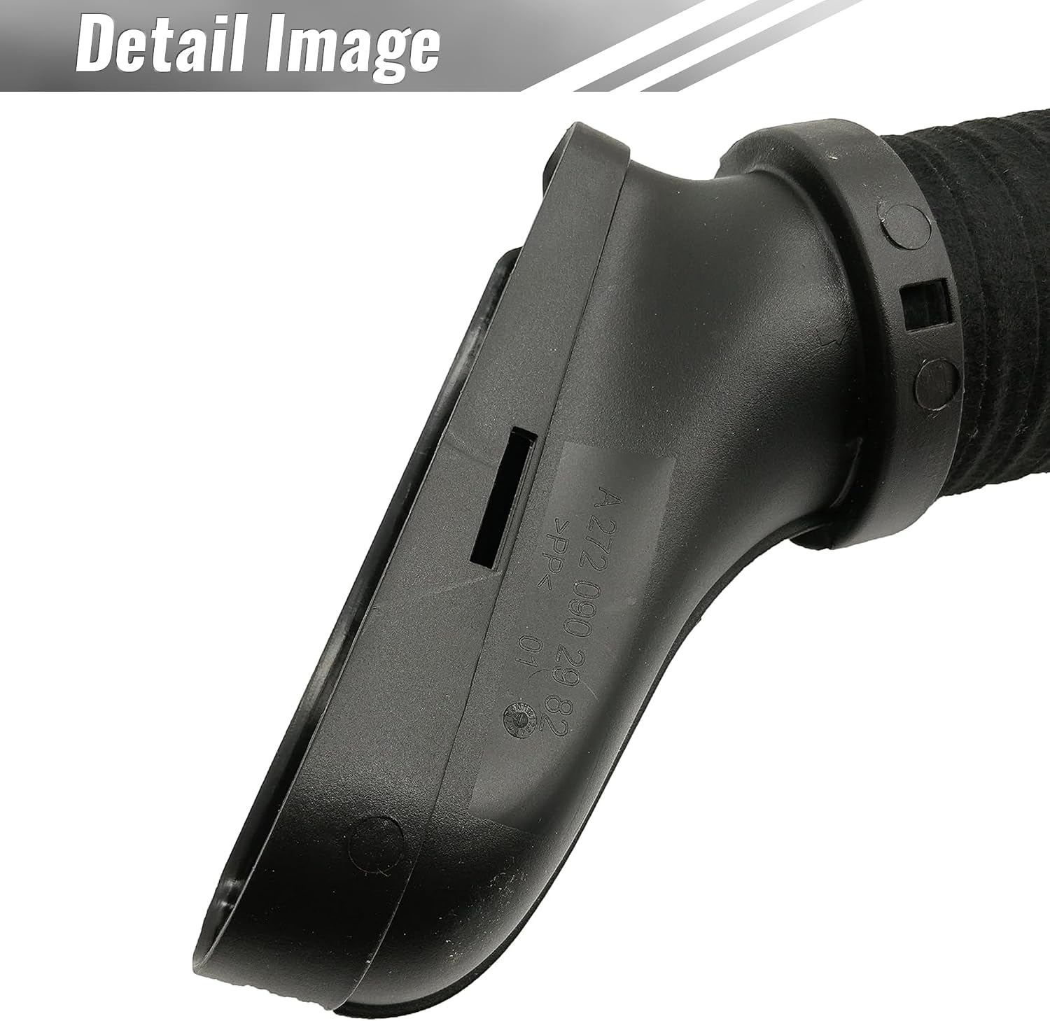 Pair of Air Cleaner Intake Duct Hose Compatible with Mercedes-Benz GLK350 2010 2011 2012 2720902882 2720902982 Left+ Right
