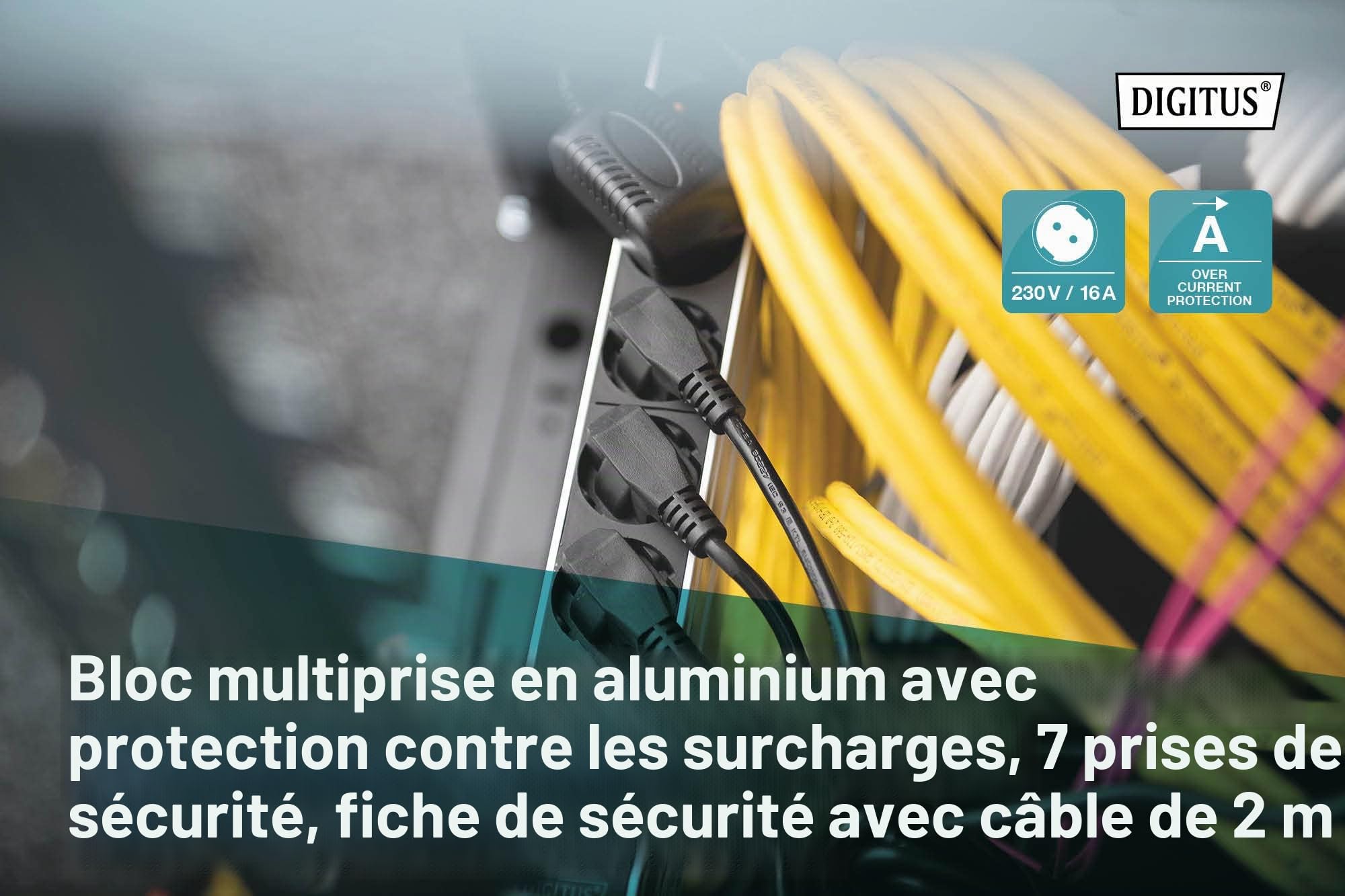 Digitus Multiprise DN-95403, Noir