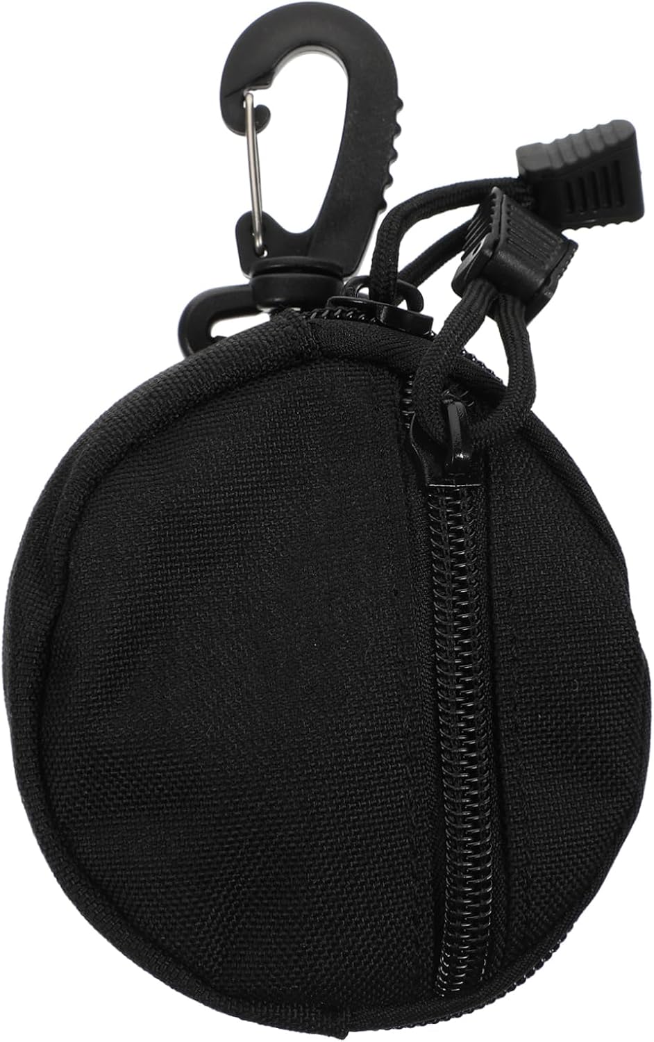 Portable Earphone Storage Bag Waterproof Sports Coin Purse Multi-Purpose Polyester Pouch Adjustable Strap for Outdoor Activities